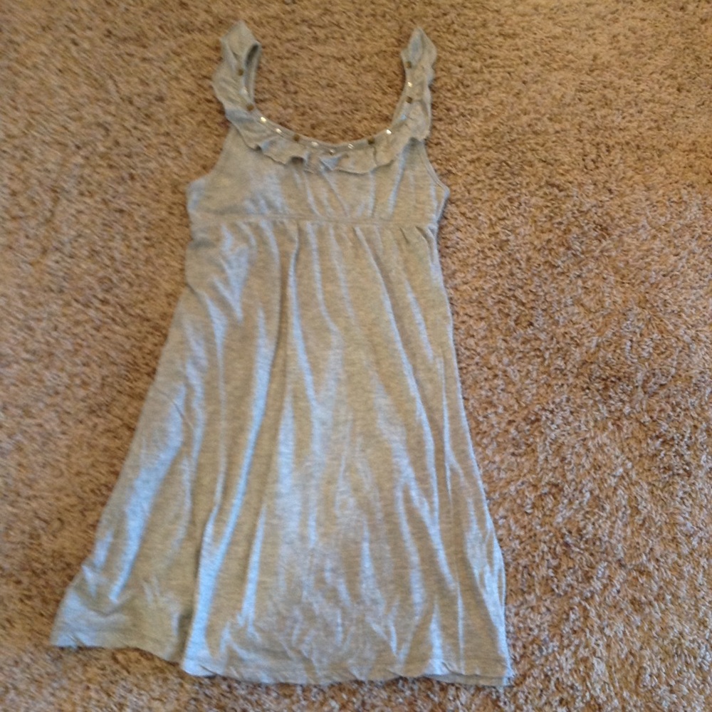 P.S. Aeropostale dress grey cotton tank dress size M/10